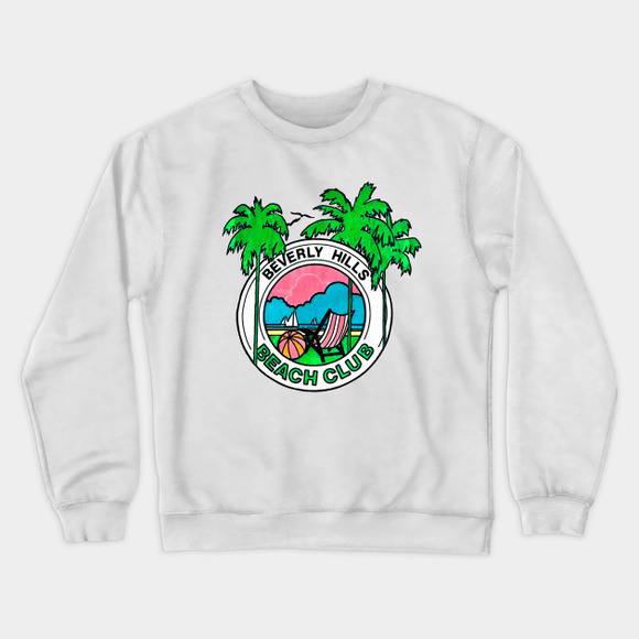 Other - Beverly Hills Beach Club Retro Summer Design Sweatshirt